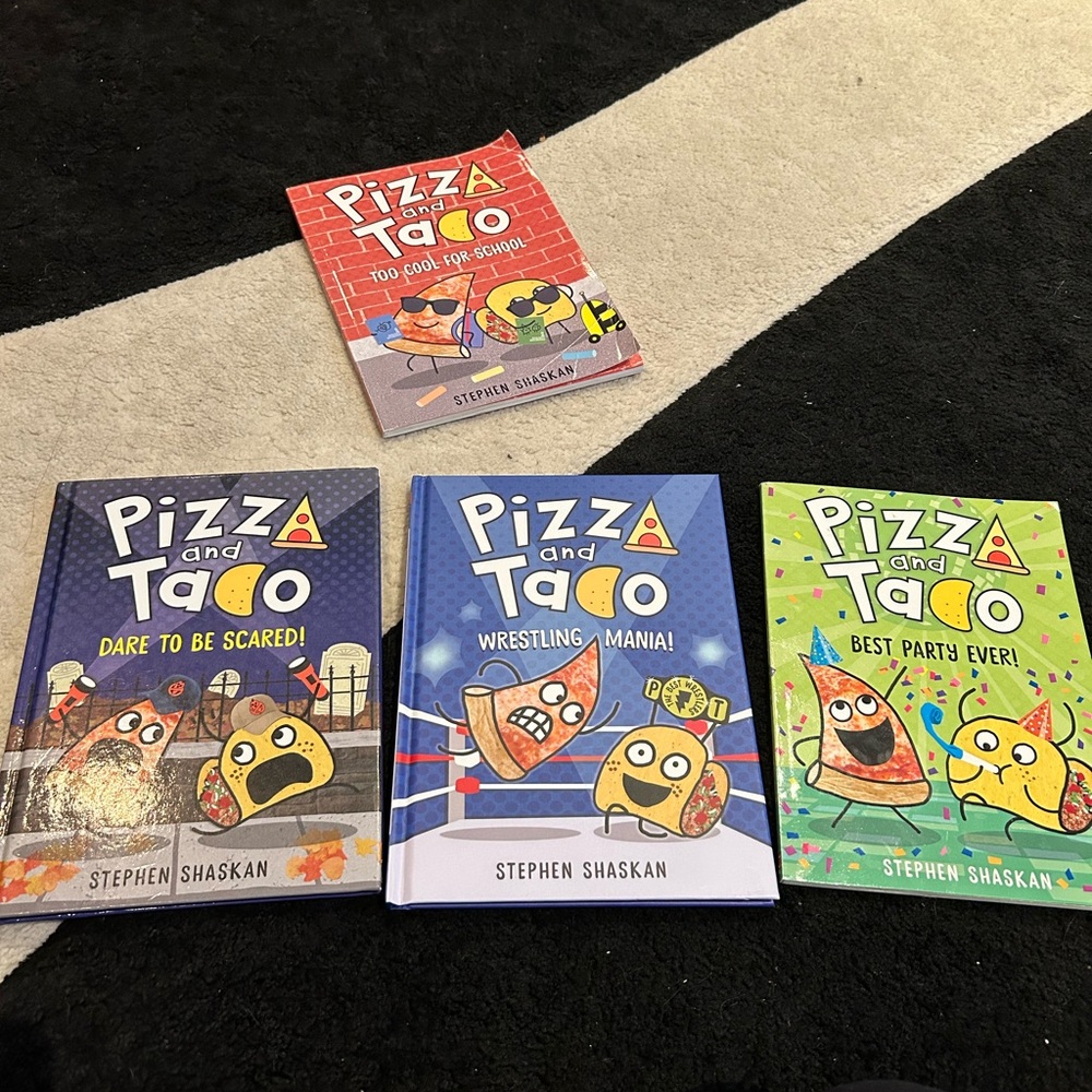 Pizza and Taco books